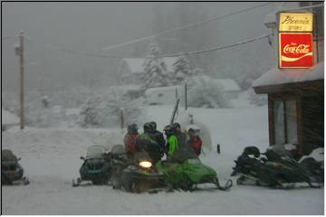 Gathering around the village pump