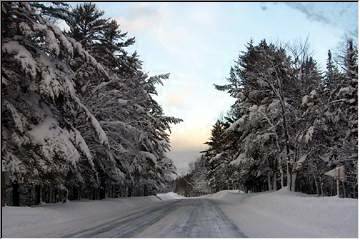 US 41 between Mohawk and the Snow Thermometer