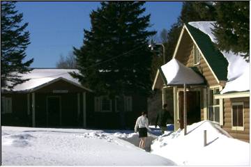 February wedding in the snow