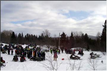 Delaware Days...Snowmobile ride-in