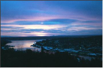 Looking toward MTU from Quincy Hill