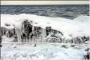 Rugged shoreline