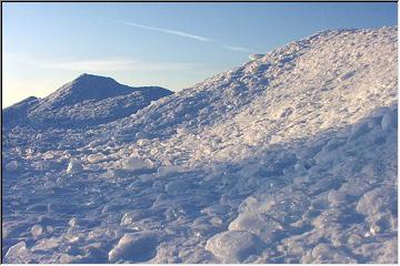 Crystal mountains at Copper Harbor