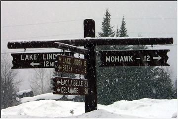 Keweenaw County road signs