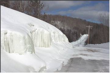 Near the village of Rockland