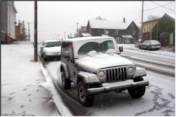 More Spring snow in the Keweenaw