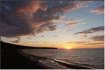 Superior sunset by Dan Urbanski