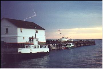 Lightning over the Lake