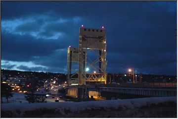 Portage Lift bridge