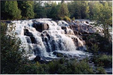 Bond Falls, late summer