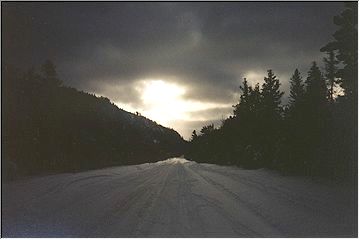 Cliff Drive sunrise