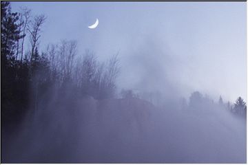 Dan Urbanski's misty moon