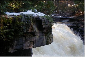 Rushing rapids