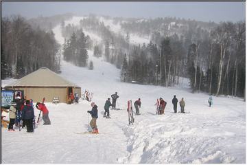 Ski hill Base Lodge