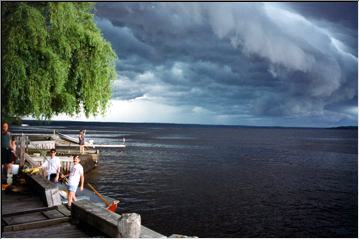 Ominous  clouds