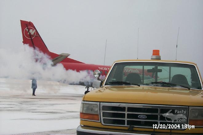 From Houghton County Airport Webcam