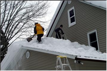 Shoveling high