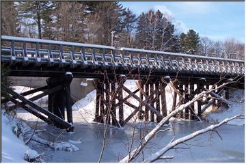 Snowy crossing