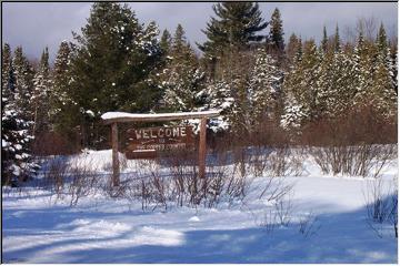 Welcome sign