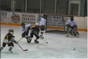 Eyeing the net