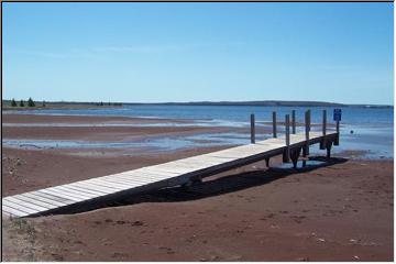 Lake Linden campground dock