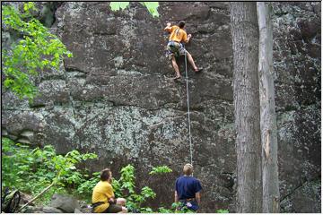 Climbing the wall