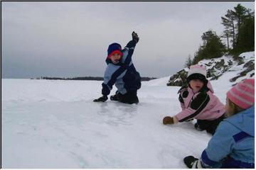 Ice climbing