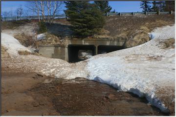 Under the roadway