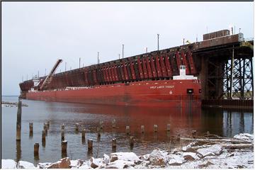 Loading taconite