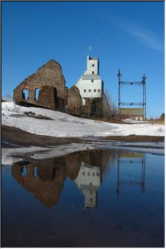 Melting snow