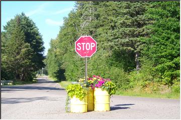 Flowery stop