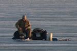 Morning on the ice