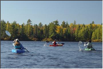 Paddling into fall