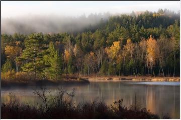 Dissipating fog