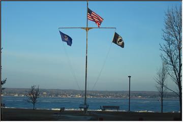 Flying the flags