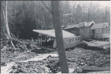 Destroyed motel