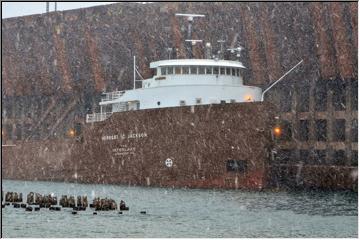 Lake effect snow