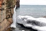 Presque Isle rock wall