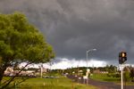 Darkened Marquette sky