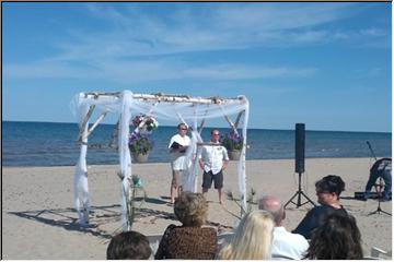 Beach wedding