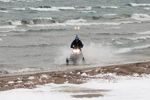 Snowmobiling