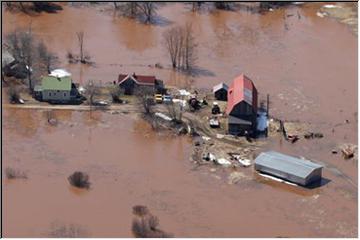 Flooded