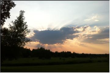 Brilliant sunrise