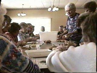 Our folks around the table